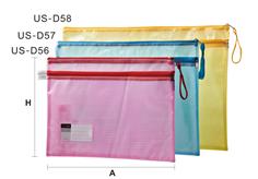 Gridding Zipper Bag(PVC Material)