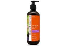Natural Solution Shampoo,Organic Lavender & Marula Oil With Himalayan Pink Salt, 17 oz